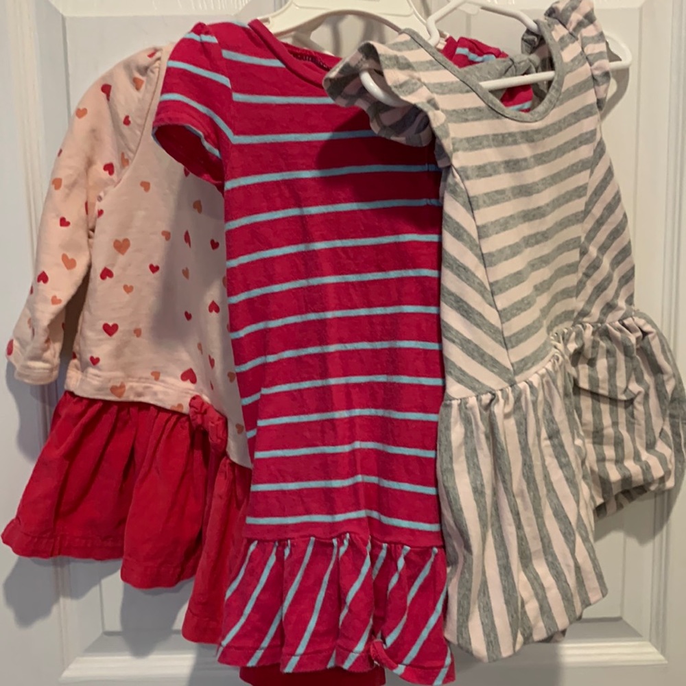 Three dresses